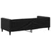 Pat de zi, negru, 90x200 cm, material textil - WALTI WALTI