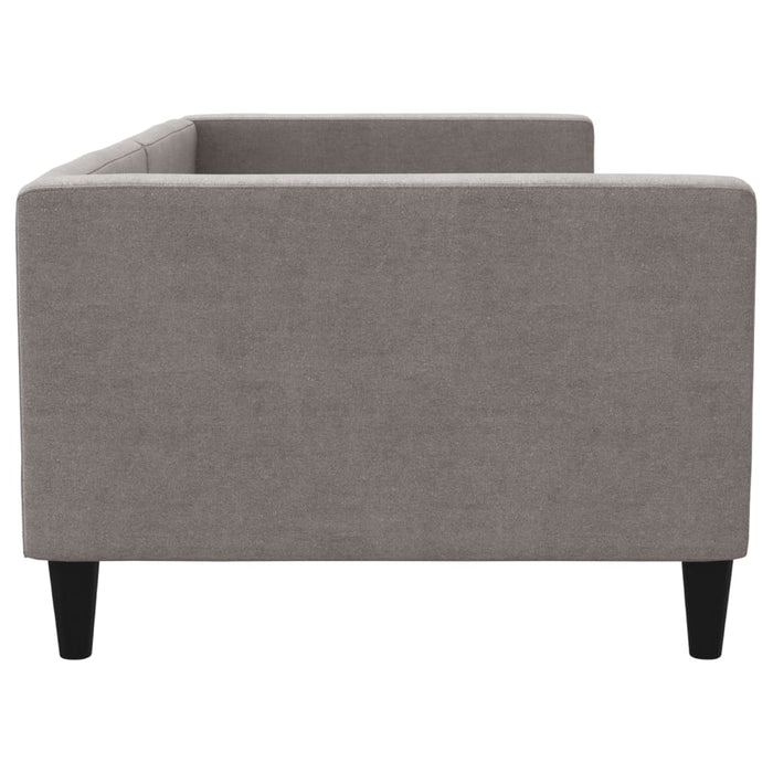 Pat de zi, gri taupe, 90x200 cm, material textil - WALTI WALTI