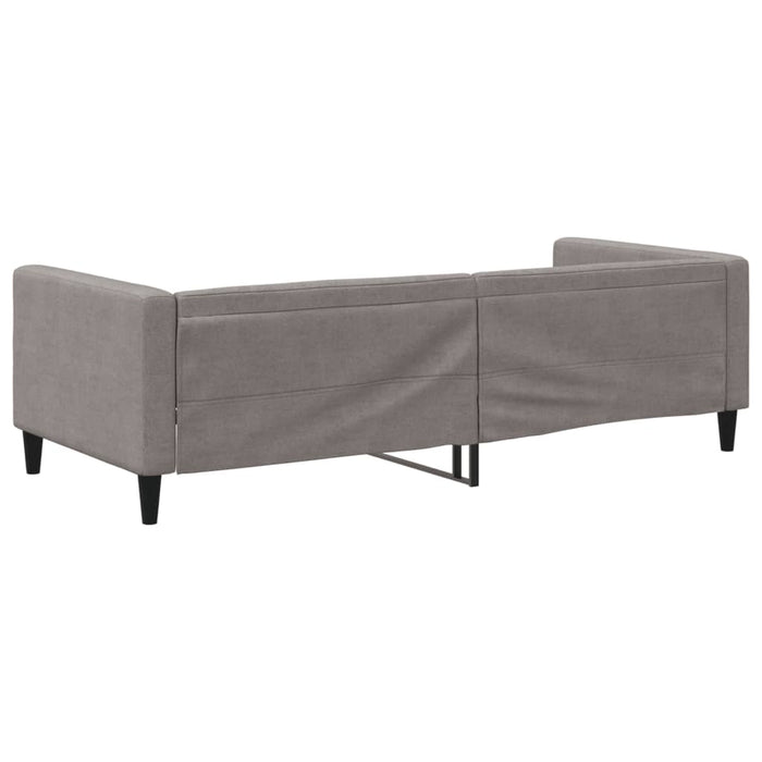 Pat de zi, gri taupe, 90x200 cm, material textil - WALTI WALTI