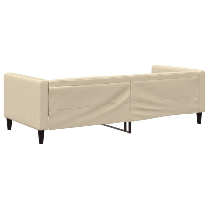 Pat de zi, crem, 90x200 cm, material textil - WALTI WALTI