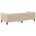 Pat de zi, crem, 90x200 cm, material textil - WALTI WALTI