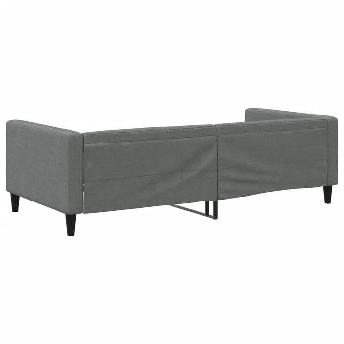 Cadru de pat, gri închis, 100 x 200 cm, material textil - WALTI WALTI