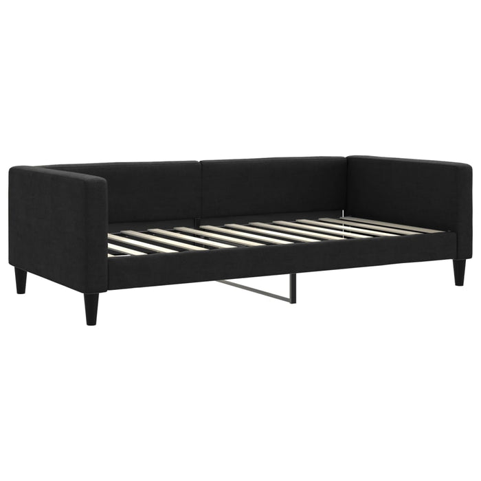 Cadru de pat, negru, 100 x 200 cm, material textil - WALTI WALTI