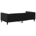 Cadru de pat, negru, 100 x 200 cm, material textil - WALTI WALTI