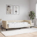 Cadru de pat, crem, 100 x 200 cm, material textil - WALTI WALTI