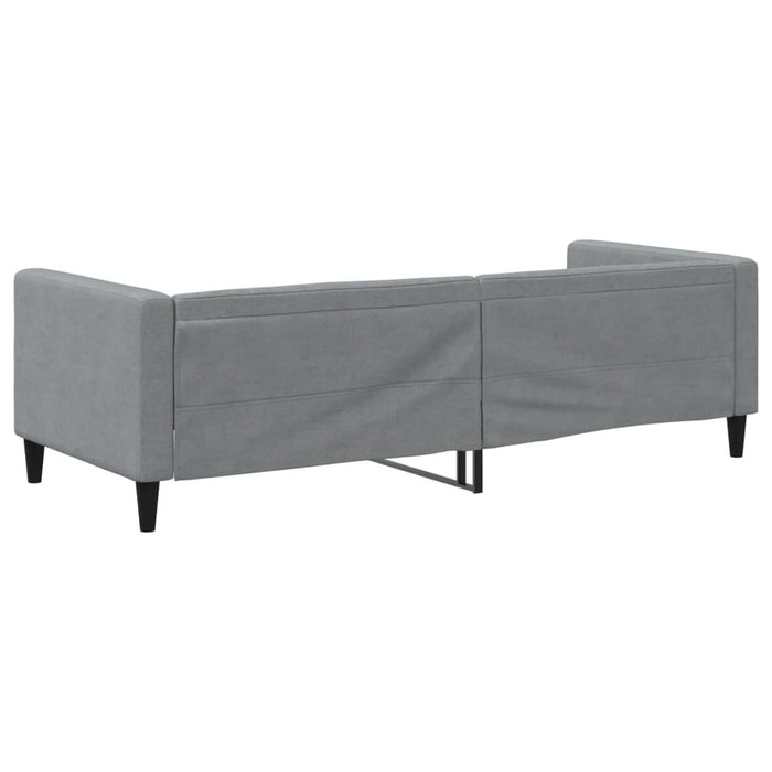 Cadru de pat, gri deschis, 90x190 cm, material textil - WALTI WALTI