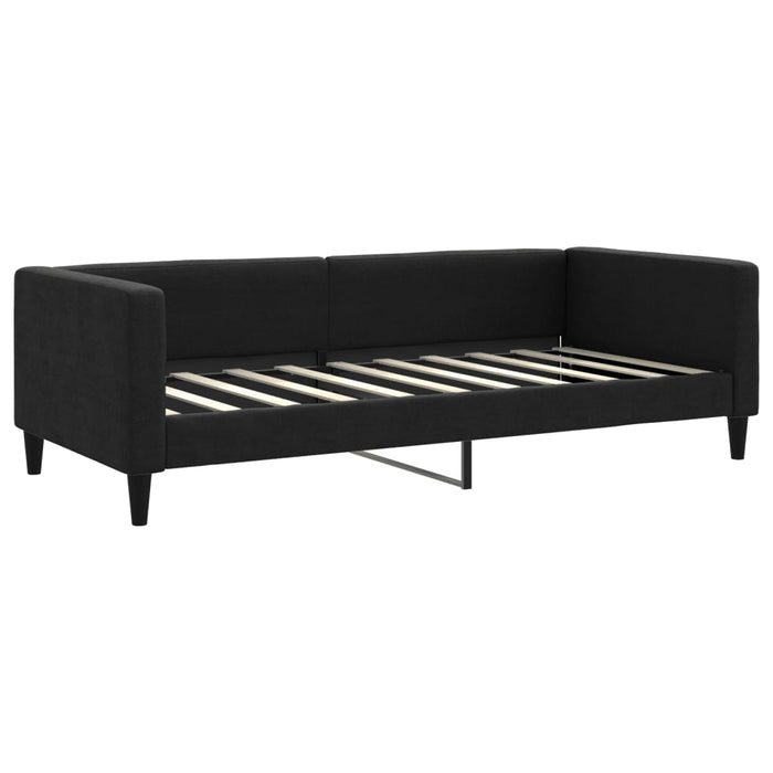 Cadru de pat, negru, 90x190 cm, material textil - WALTI WALTI
