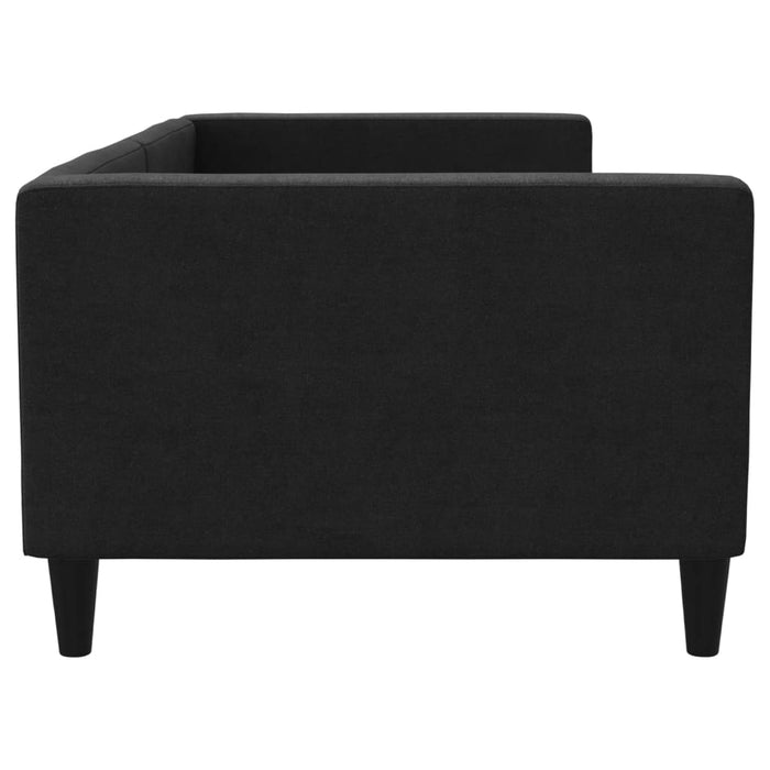 Cadru de pat, negru, 90x190 cm, material textil - WALTI WALTI
