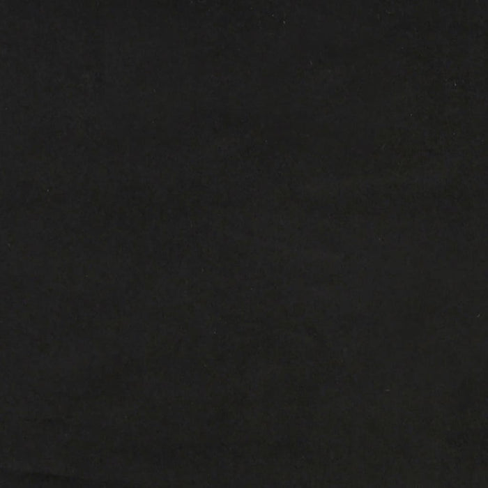 Pat de zi, negru, 90x200 cm, catifea - WALTI WALTI