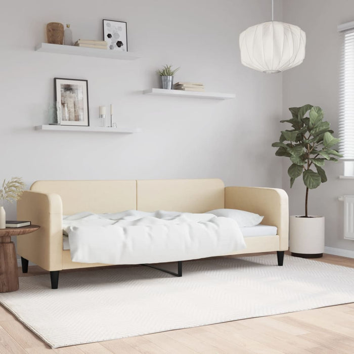 Pat de zi, crem, 80x200 cm, material textil - WALTI WALTI