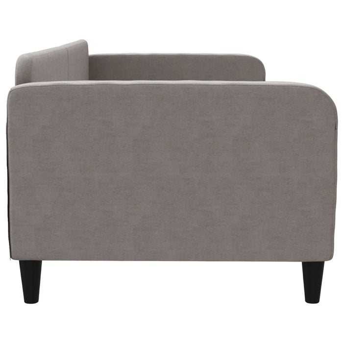 Pat de zi, gri taupe, 90x200 cm, material textil - WALTI WALTI