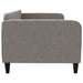 Pat de zi, gri taupe, 90x200 cm, material textil - WALTI WALTI