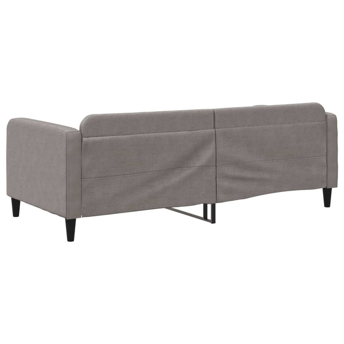Pat de zi, gri taupe, 90x200 cm, material textil - WALTI WALTI