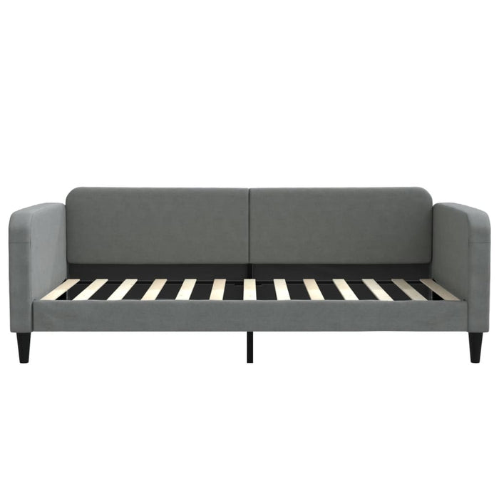 Cadru de pat, gri închis, 100 x 200 cm, material textil - WALTI WALTI