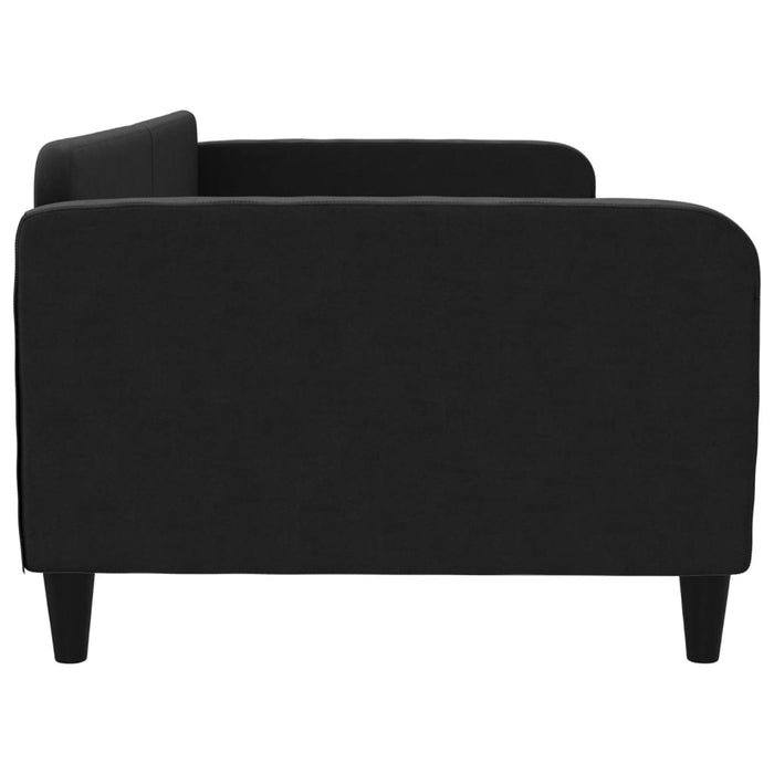 Cadru de pat, negru, 100 x 200 cm, material textil - WALTI WALTI