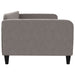 Cadru de pat, gri taupe, 100 x 200 cm, material textil - WALTI WALTI