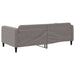 Cadru de pat, gri taupe, 100 x 200 cm, material textil - WALTI WALTI