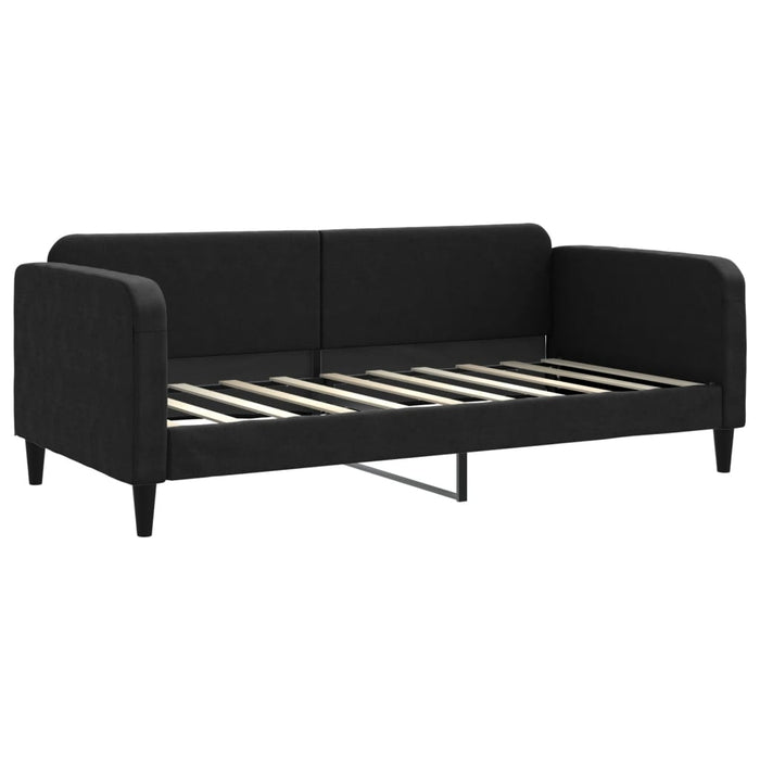 Cadru de pat, negru, 90x190 cm, material textil - WALTI WALTI