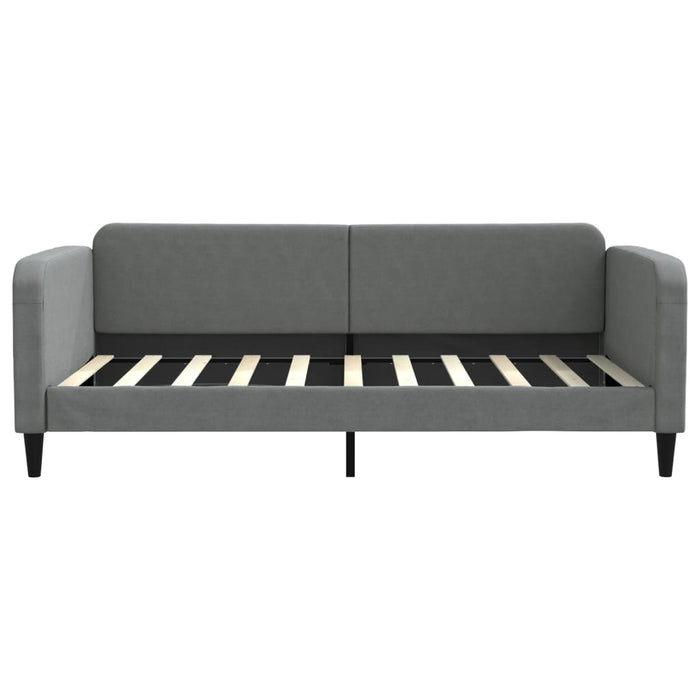 Cadru de pat, gri închis, 100x190 cm, material textil - WALTI WALTI