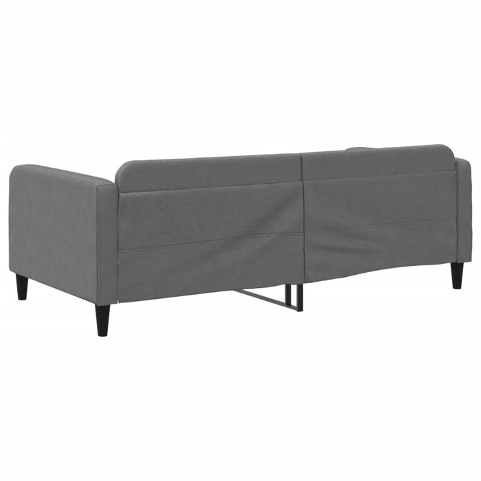 Cadru de pat, gri închis, 100x190 cm, material textil - WALTI WALTI