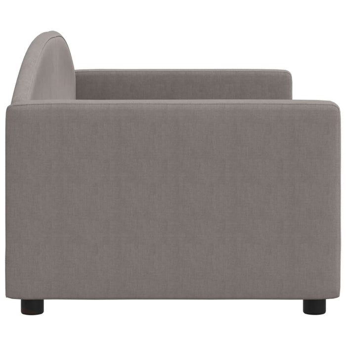 Pat de zi, gri taupe, 80x200 cm, material textil - WALTI WALTI