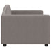 Pat de zi, gri taupe, 80x200 cm, material textil - WALTI WALTI
