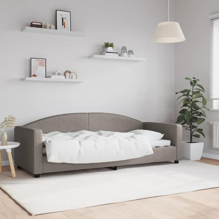 Pat de zi, gri taupe, 80x200 cm, material textil - WALTI WALTI