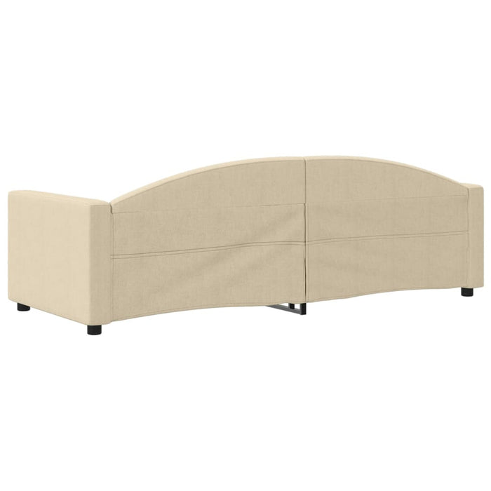 Pat de zi, crem, 80x200 cm, material textil - WALTI WALTI