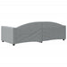 Pat de zi, gri deschis, 90x200 cm, material textil - WALTI WALTI
