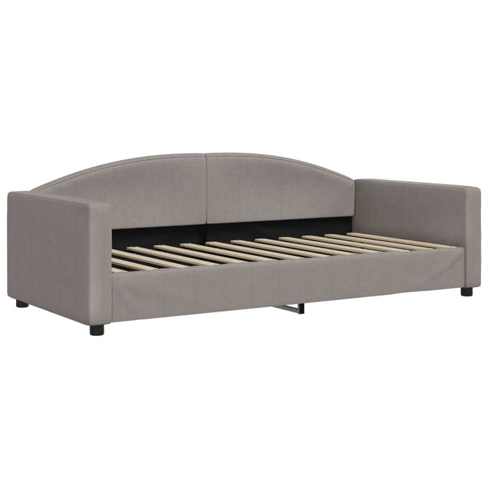 Pat de zi, gri taupe, 90x200 cm, material textil - WALTI WALTI
