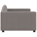 Pat de zi, gri taupe, 90x200 cm, material textil - WALTI WALTI