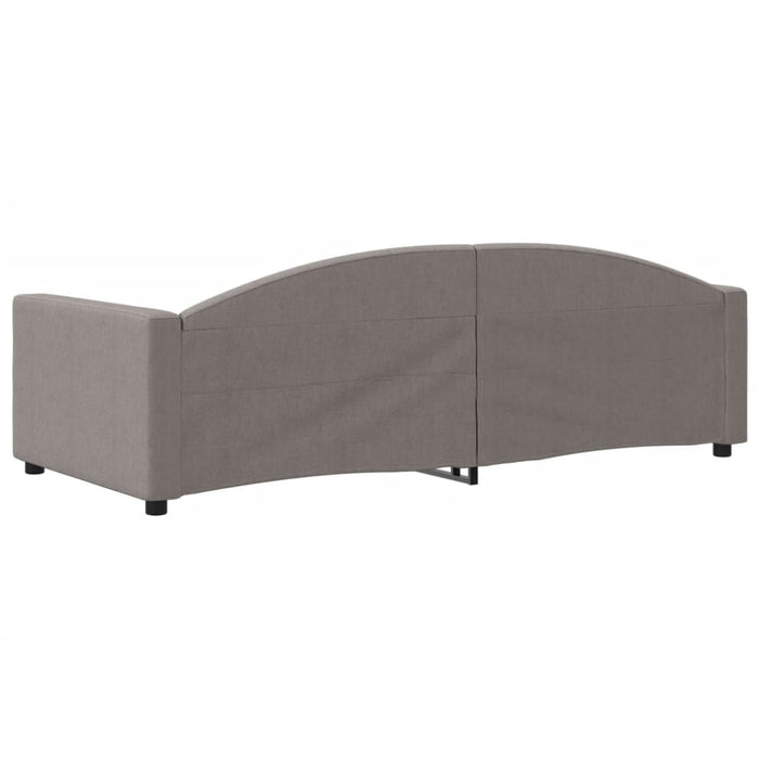 Pat de zi, gri taupe, 90x200 cm, material textil - WALTI WALTI