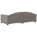 Pat de zi, gri taupe, 90x200 cm, material textil - WALTI WALTI