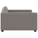 Cadru de pat, gri taupe, 100 x 200 cm, material textil - WALTI WALTI