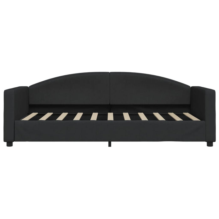 Cadru de pat, negru, 90x190 cm, material textil - WALTI WALTI