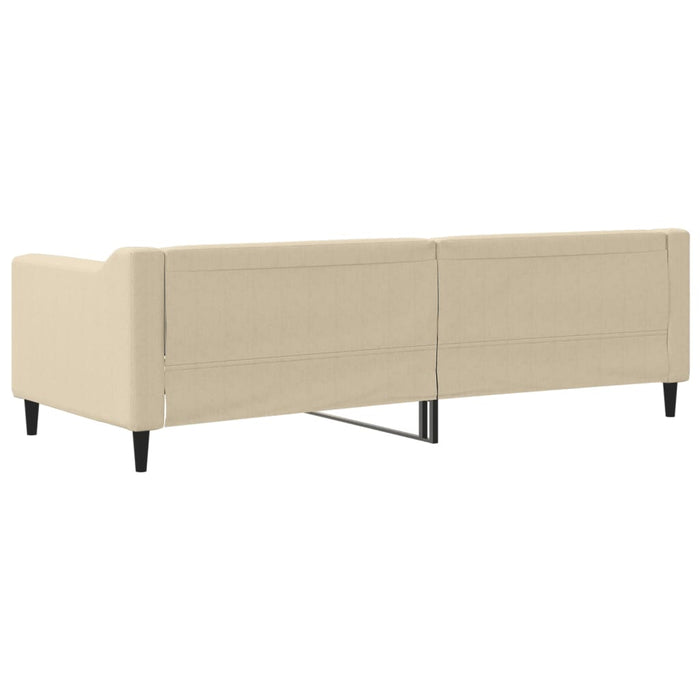 Pat de zi, crem, 80x200 cm, material textil - WALTI WALTI