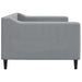Pat de zi, gri deschis, 90x200 cm, material textil - WALTI WALTI