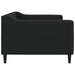 Pat de zi, negru, 90x200 cm, material textil - WALTI WALTI