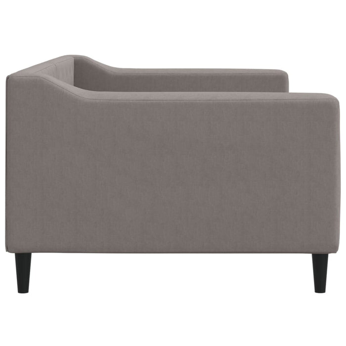 Pat de zi, gri taupe, 90x200 cm, material textil - WALTI WALTI