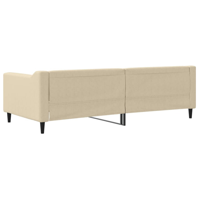 Pat de zi, crem, 90x200 cm, material textil - WALTI WALTI