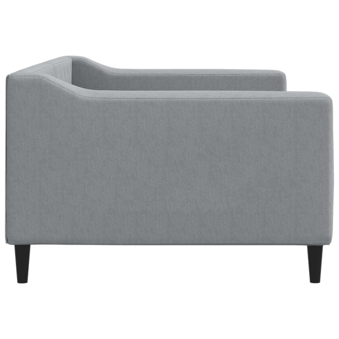 Cadru de pat, gri deschis, 90x190 cm, material textil - WALTI WALTI