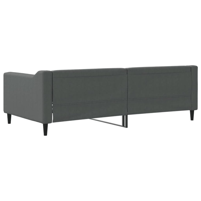Cadru de pat, gri închis, 90x190 cm, material textil - WALTI WALTI
