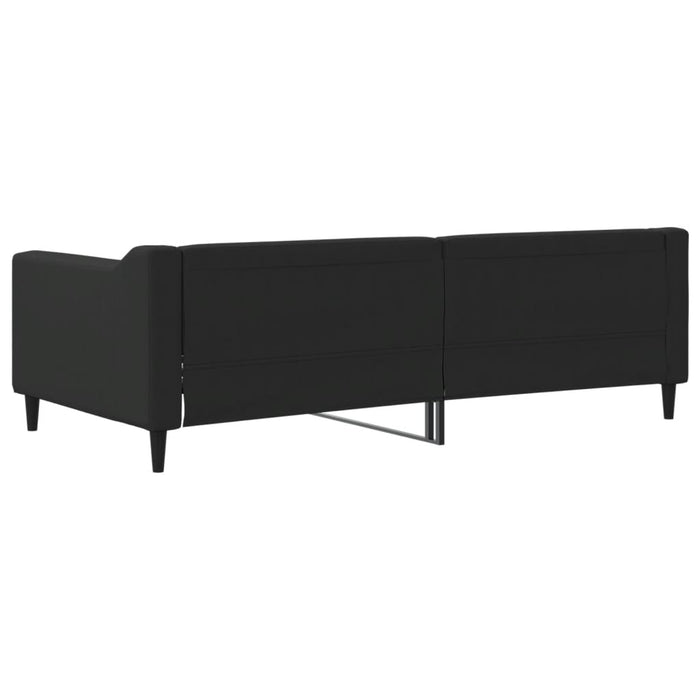 Cadru de pat, negru, 90x190 cm, material textil - WALTI WALTI
