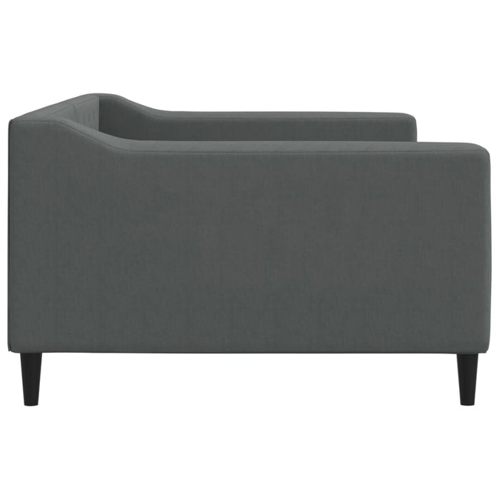 Cadru de pat, gri închis, 100x190 cm, material textil - WALTI WALTI