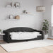 Pat de zi, negru, 80x200 cm, material textil - WALTI WALTI