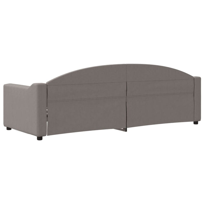 Pat de zi, gri taupe, 80x200 cm, material textil - WALTI WALTI