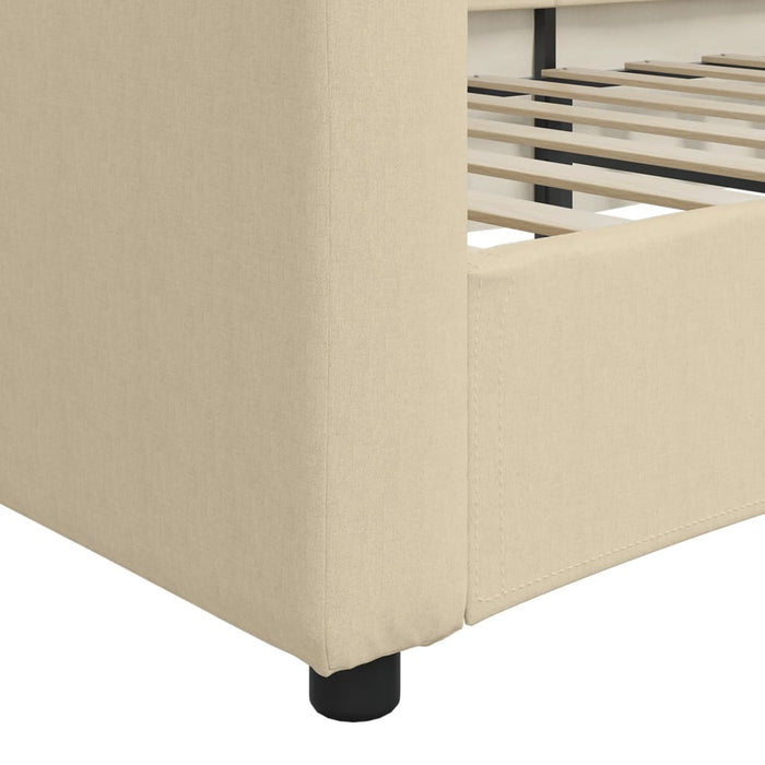 Pat de zi, crem, 80x200 cm, material textil - WALTI WALTI