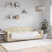 Pat de zi, crem, 80x200 cm, material textil - WALTI WALTI