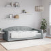 Pat de zi, gri deschis, 90x200 cm, material textil - WALTI WALTI