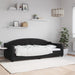 Pat de zi, negru, 90x200 cm, material textil - WALTI WALTI